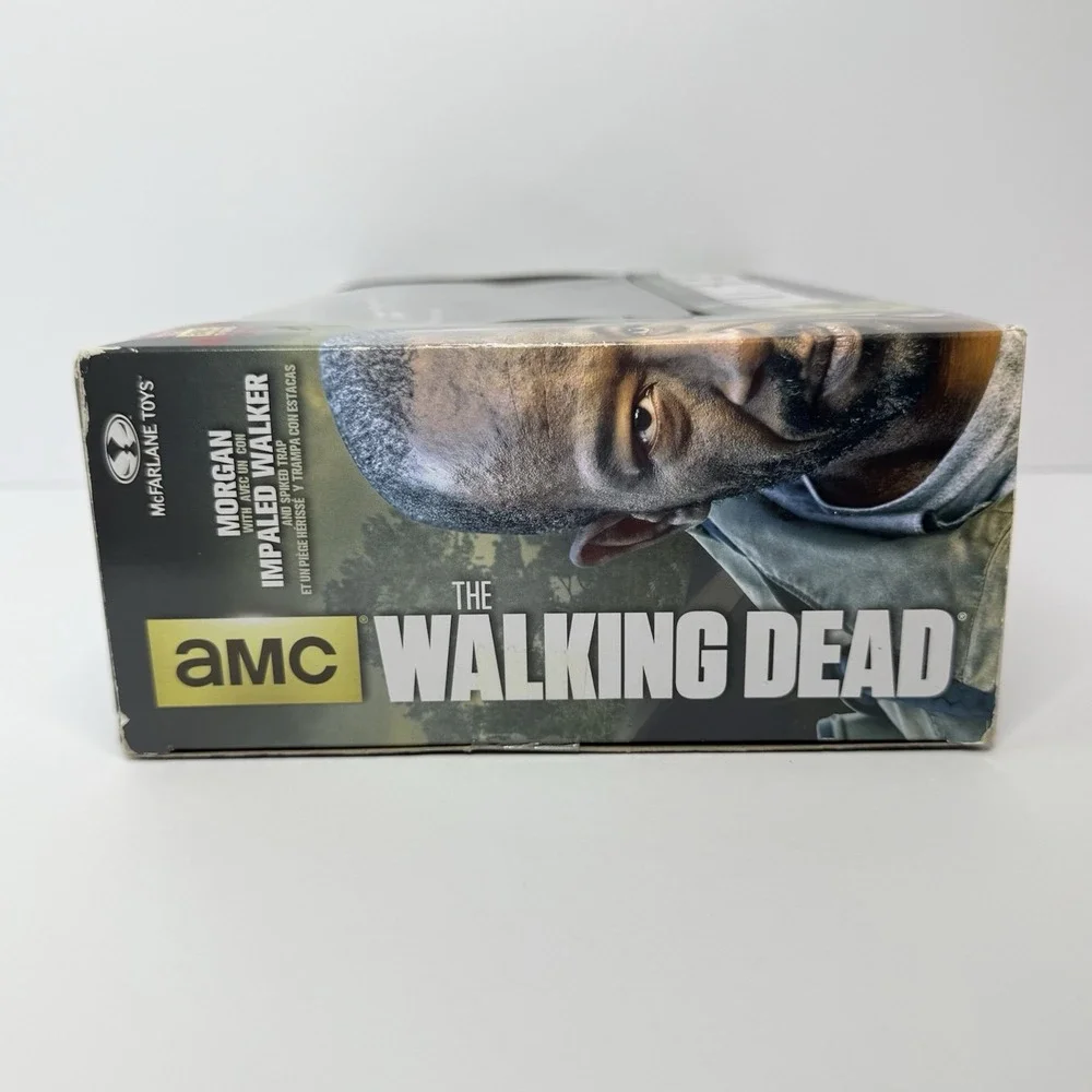 The Walking Dead Morgan with Impaled Walker Deluxe Figure Box Set AMC McFarlane
